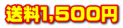 送料１,５００円